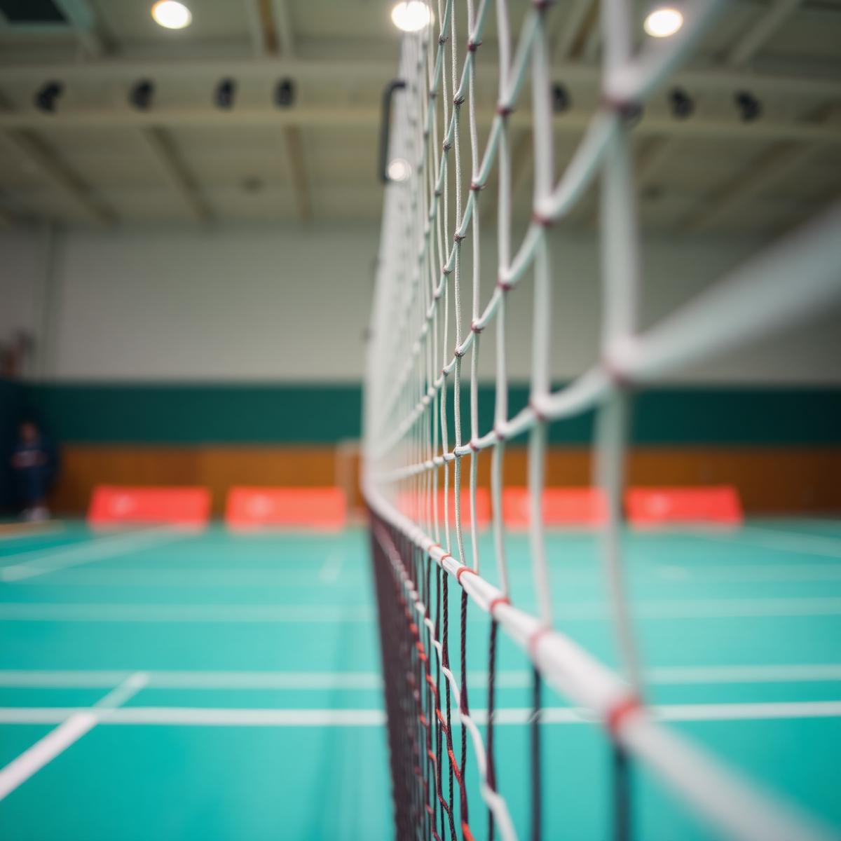 Badminton Court Net Set