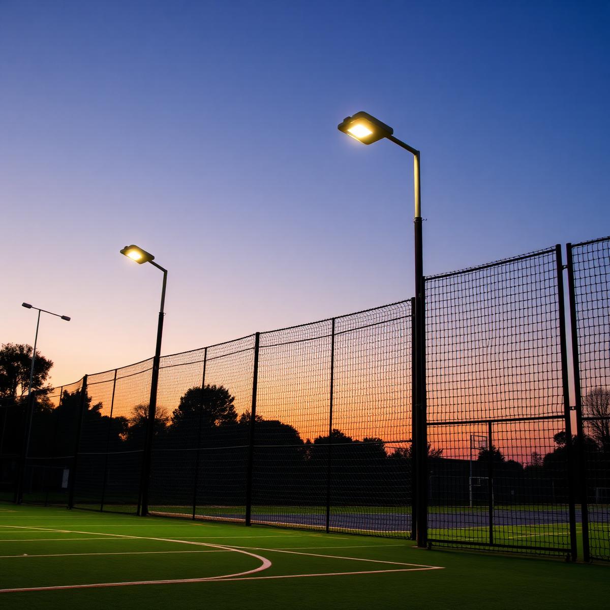 Court Fencing & Lighting