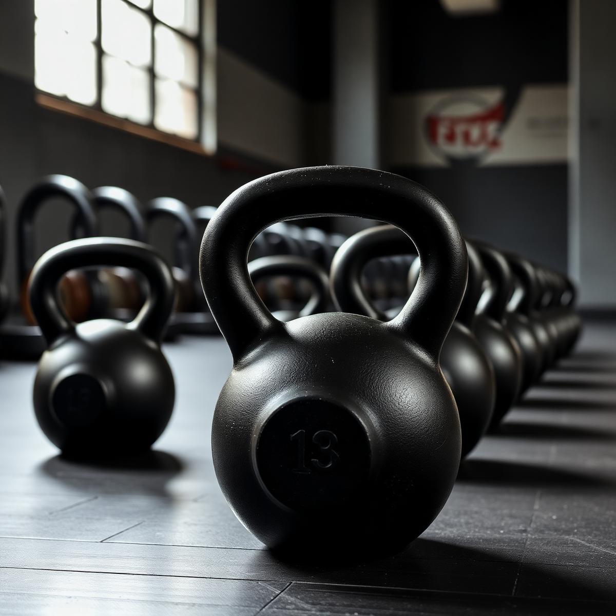 Cast Iron Kettlebell Set