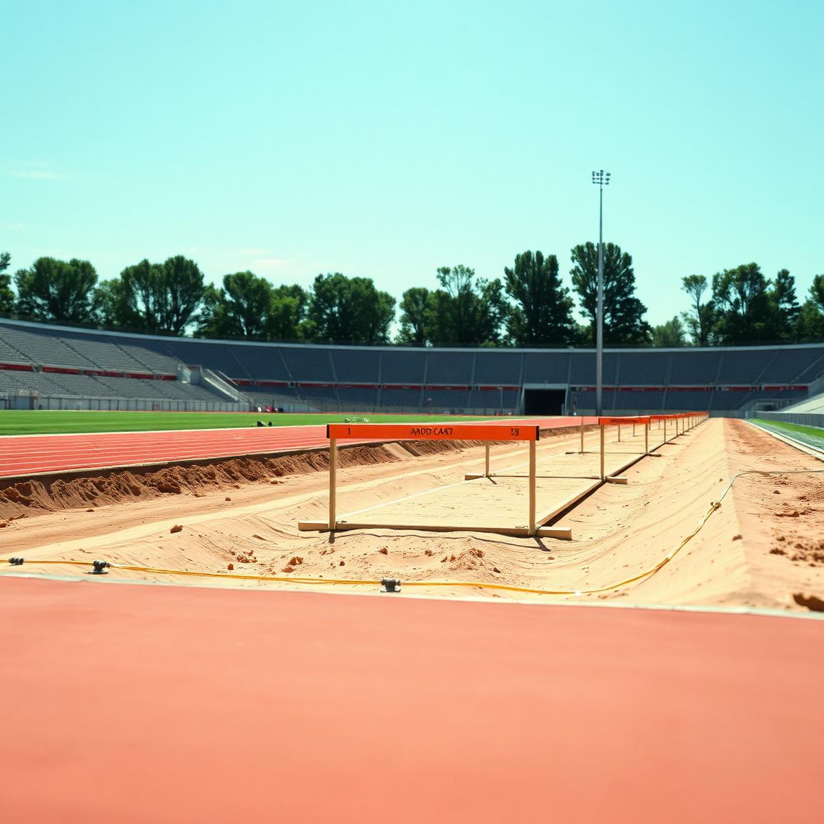 Long Jump Pit System