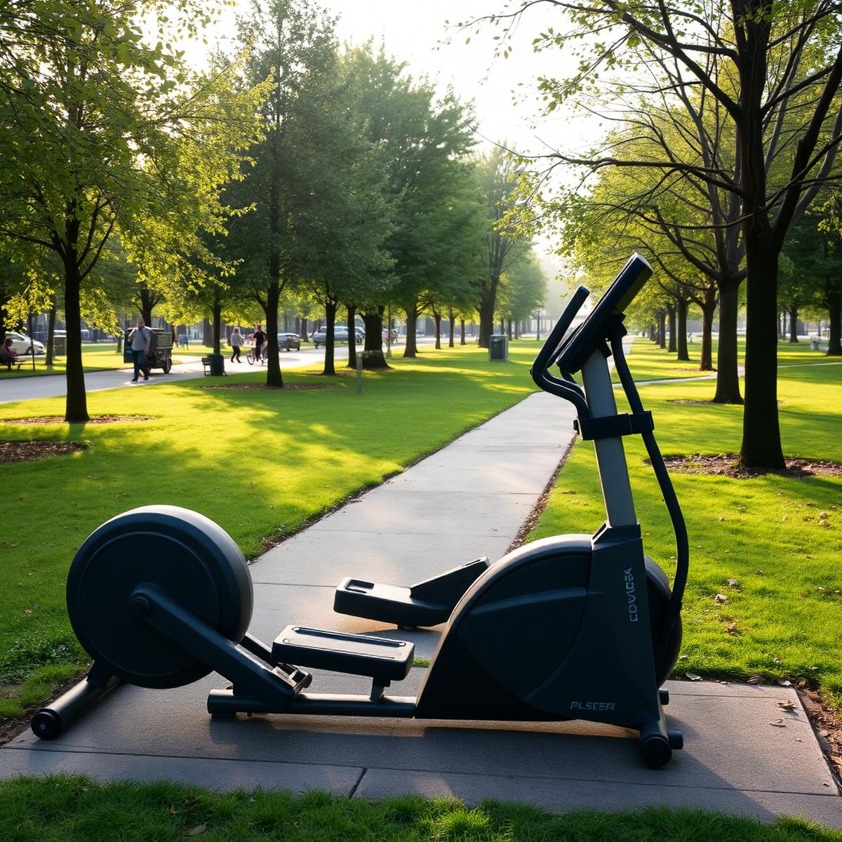 Outdoor Elliptical Station