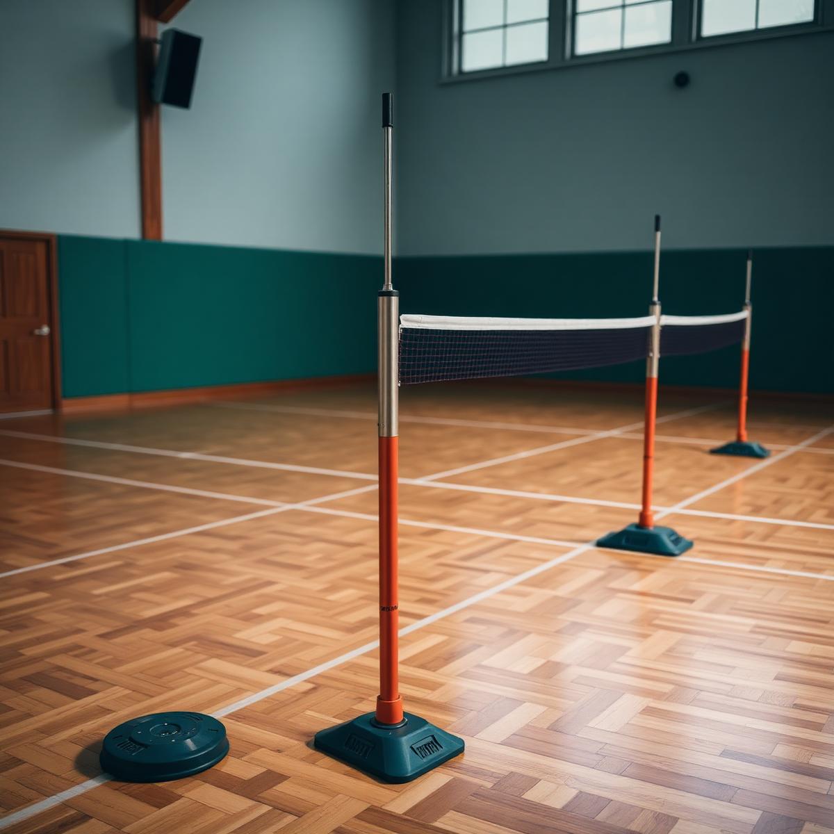 Portable Badminton Post Pair