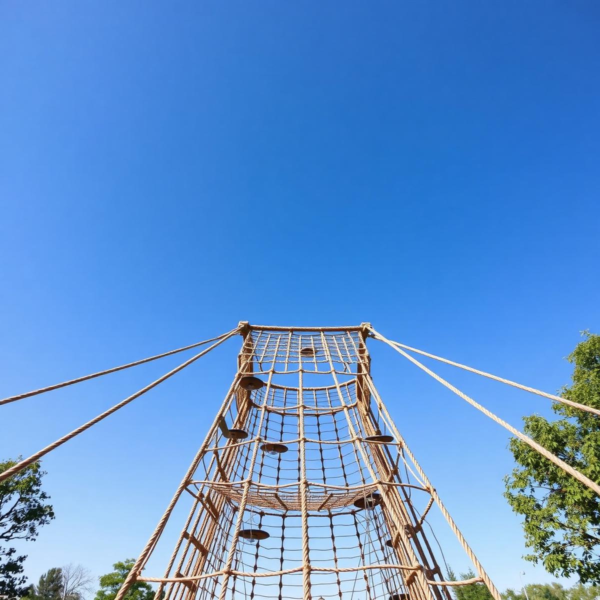 Rope Climbing Pyramid