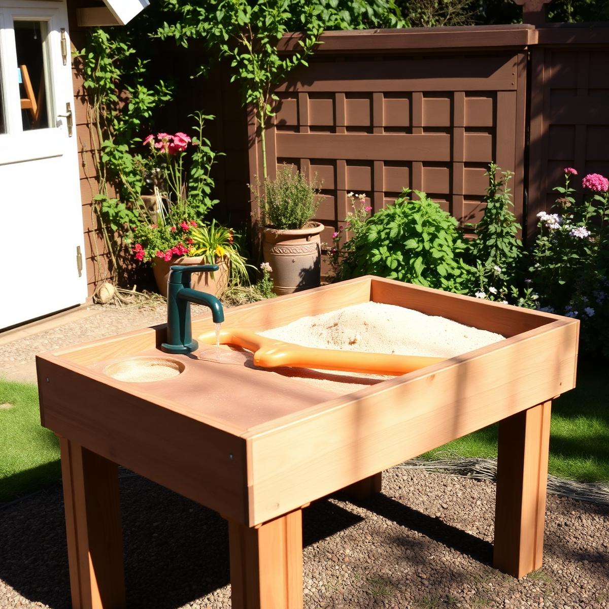 Sand & Water Play Table