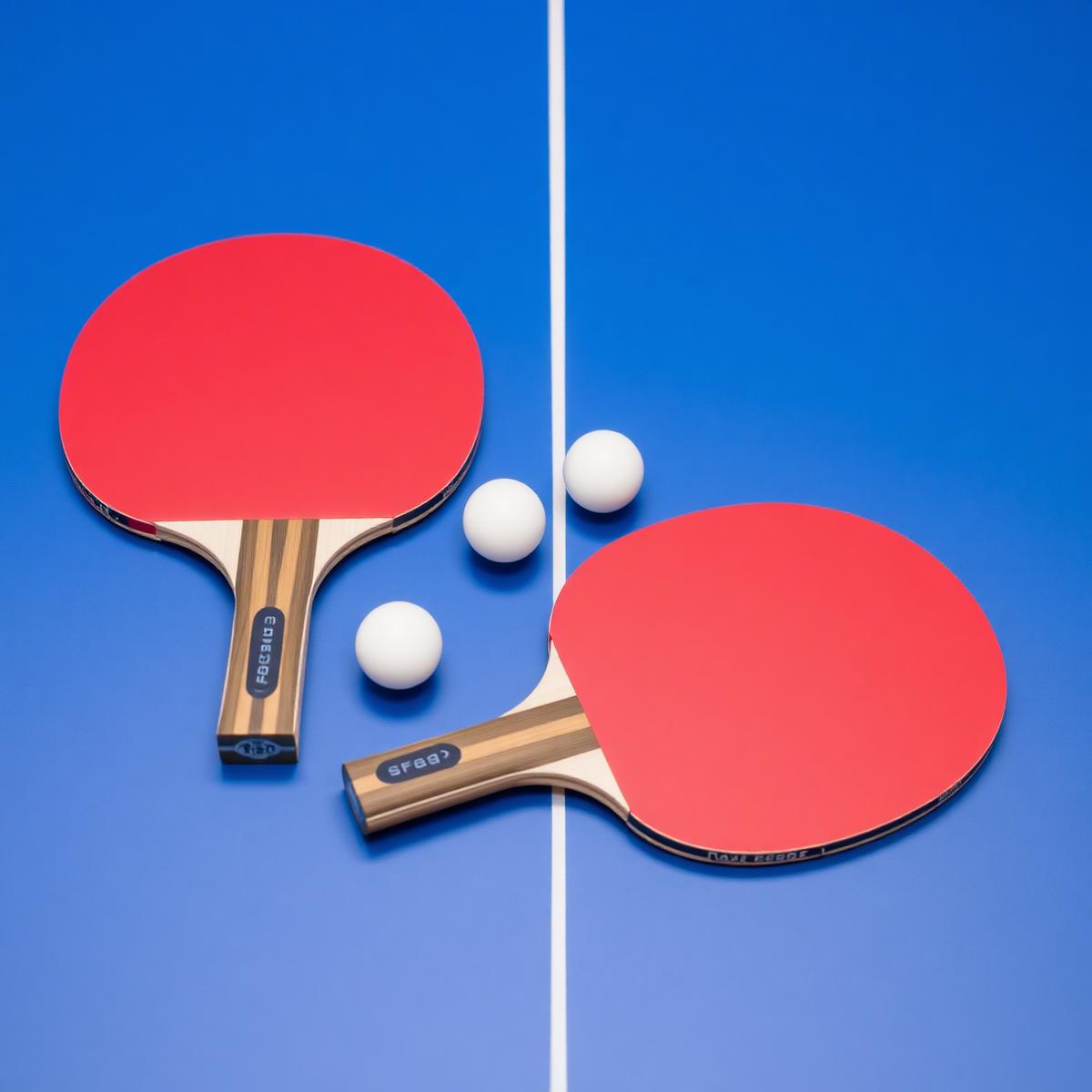 Table Tennis Bat Pair